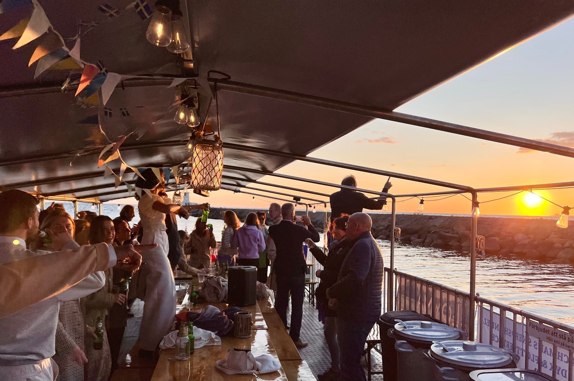 Maritim Charter Boat in Lomma Canal